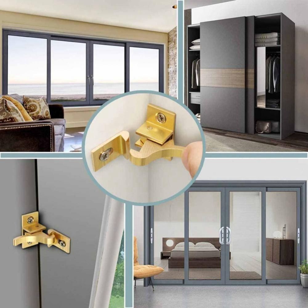 Home Improvement Noise - Retro Brass Bird Latch Lock Home