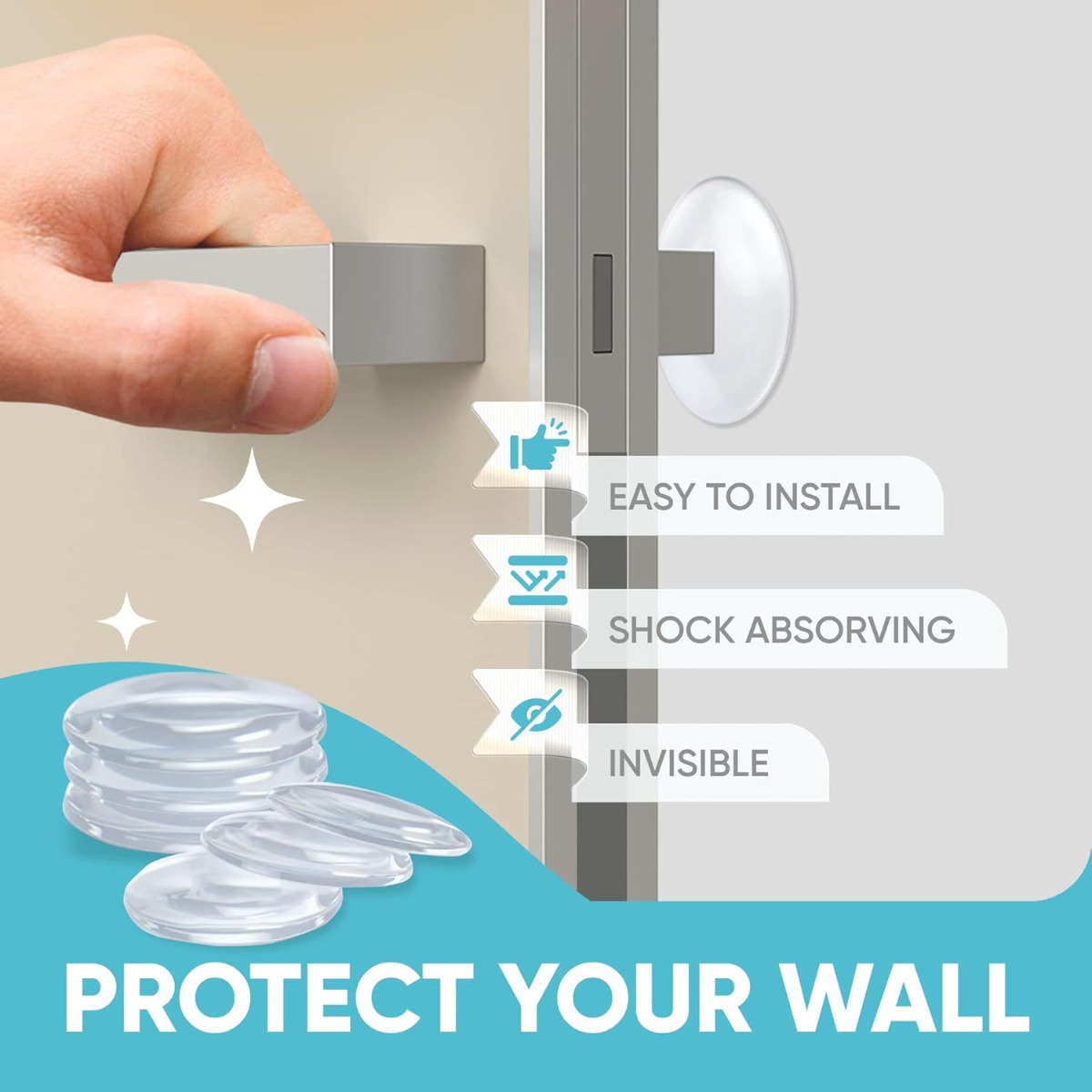 Home Improvement Noise - Self Adhesive Silicone Anti Collision Pads
