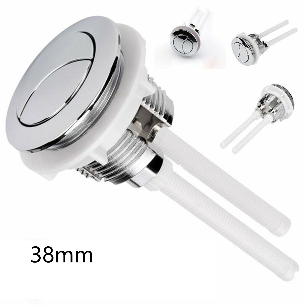 Toilet Flush Valve - Handle Toilet Press Button Dual Flush