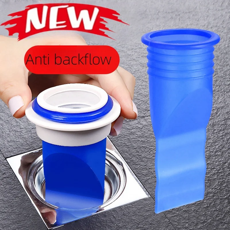 Toilet Flush Valve - Floor Drain Seal Drain Deodorant Silicone
