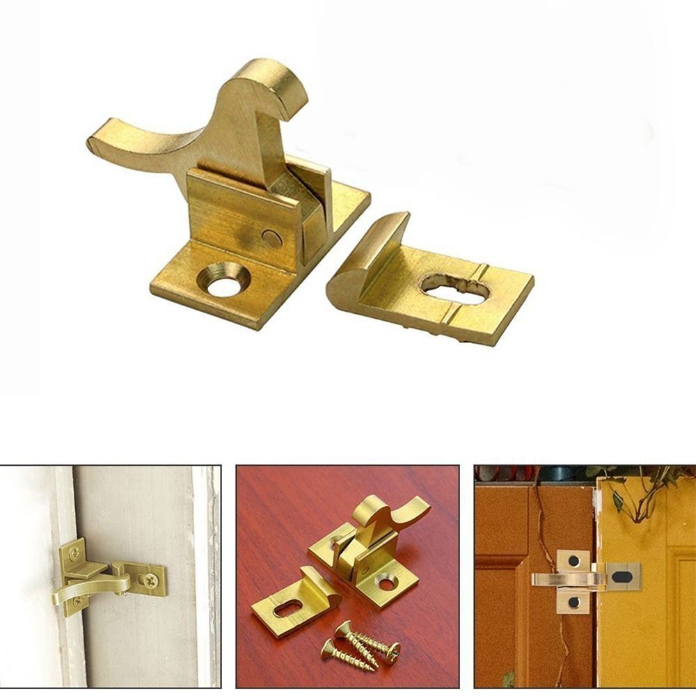 Home Improvement Noise - Durable Brass Bird Latch Lock Low