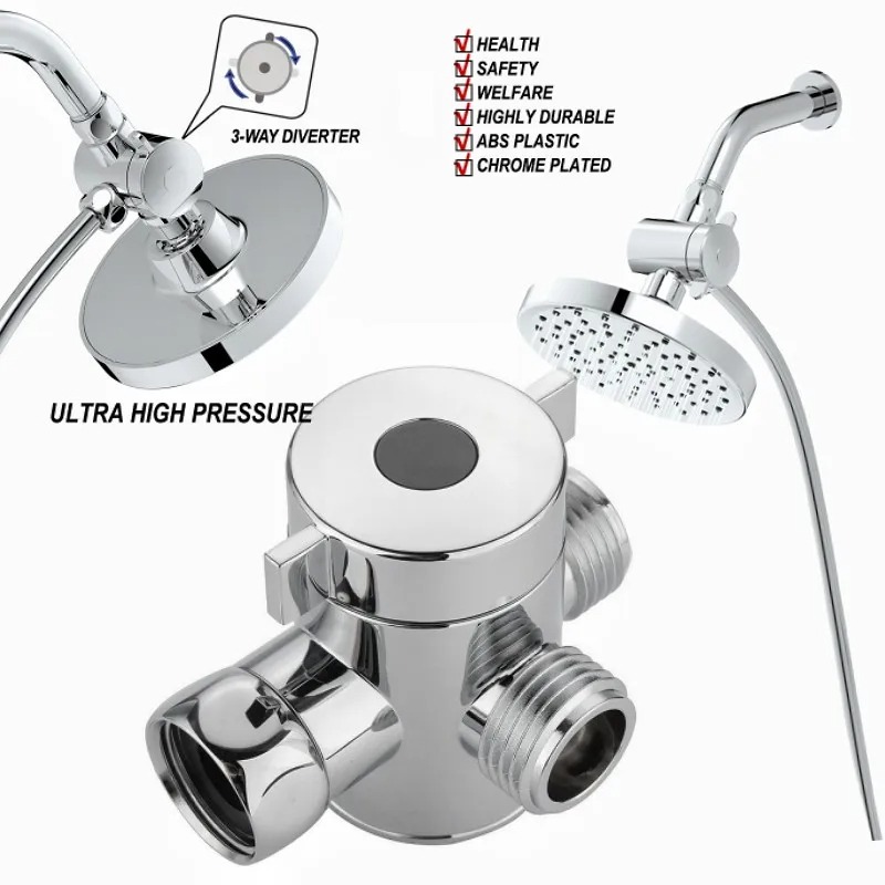Toilet Flush Valve - Diverter Valve G1/2 Splitter 2 or