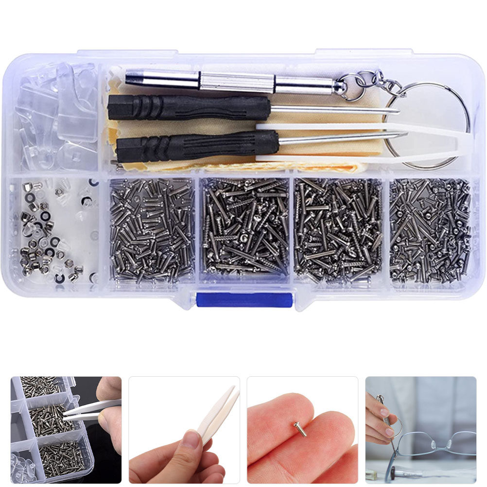Screwdriver Set Precision - 1Set Eyeglasses Repair Set Complete Toolkit