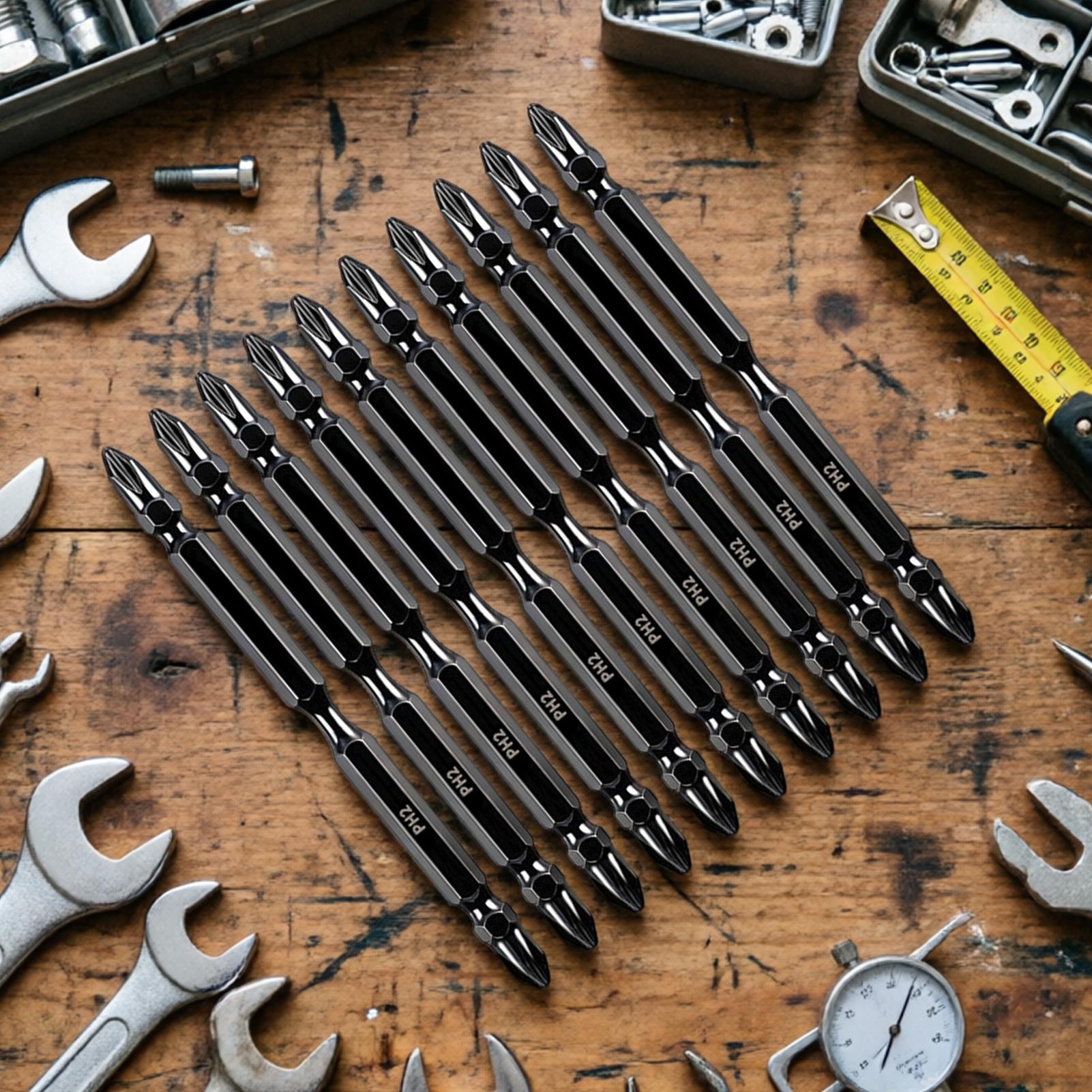 Magnetic Drill Bits Double-End - đánh giá và giá Screwdriver Set Precision