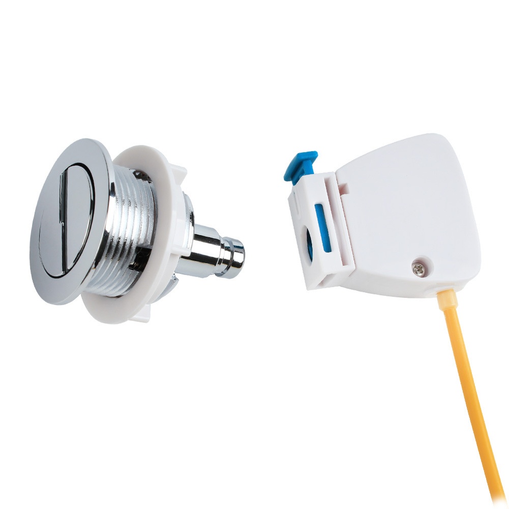 Chrome 38mm ABS Plating with D - đánh giá và giá Toilet Flush Valve