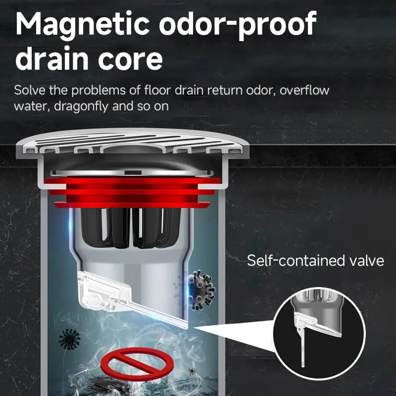 Odor Proof Floor Drain Valve S - đánh giá và giá Toilet Flush Valve