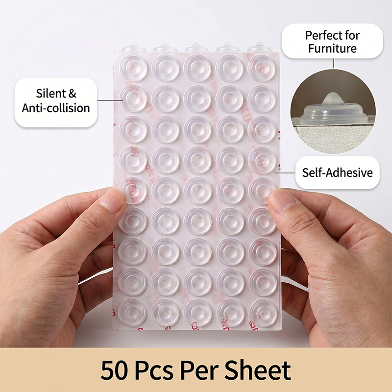 Self-Adhesive Silicone Buffer  - đánh giá và giá Door Stopper Rubber
