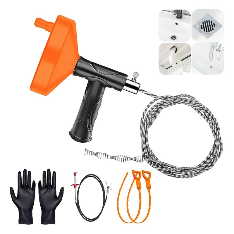 ABGH-Drains Snake Auger 33 Ft  - đánh giá và giá Plumbing Snake Drain