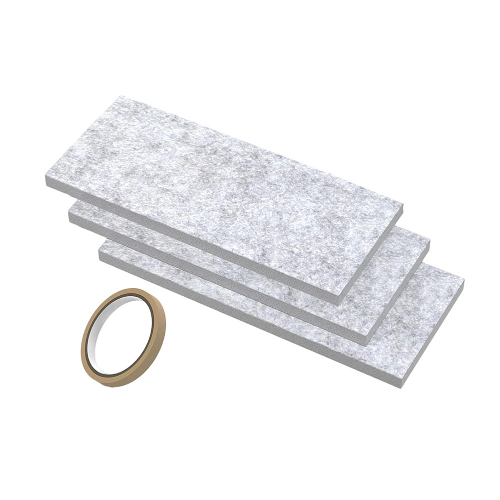 3pcs Gray Foam Felt Side Panel - đánh giá và giá Home Improvement Noise