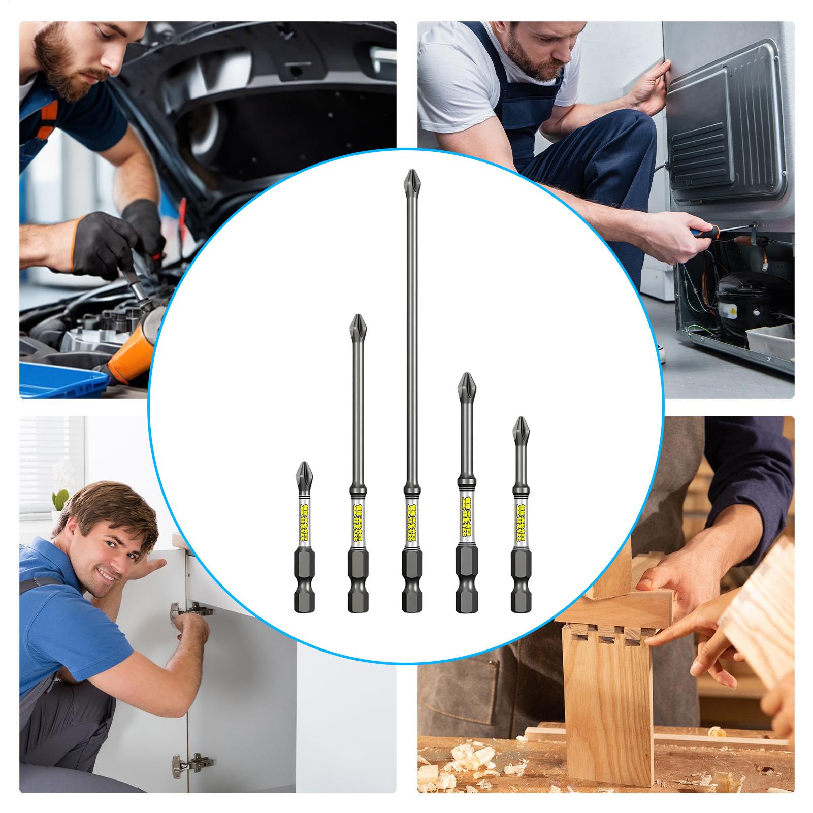 Screw Bit Set 5-Piece Precisio - đánh giá và giá Screwdriver Set Precision
