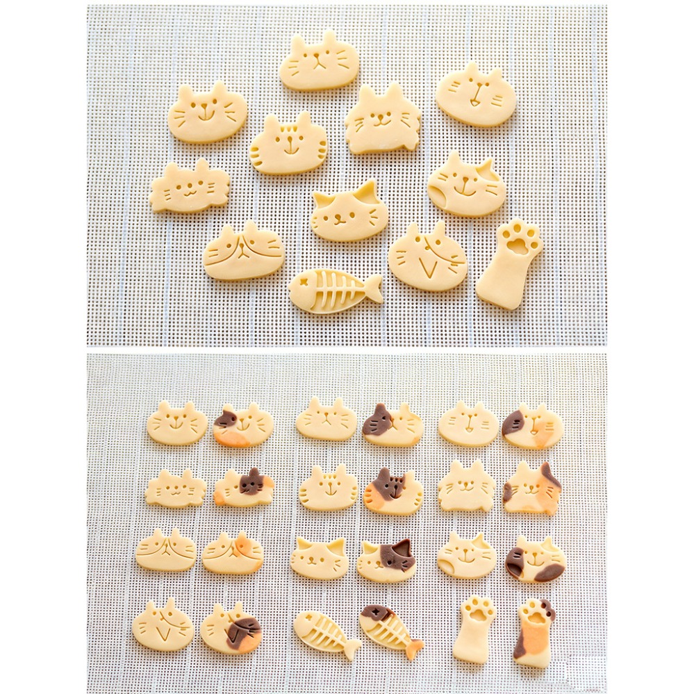 Cute Kitten DIY Stamp Cookie C - đánh giá và giá Home Improvement Diy