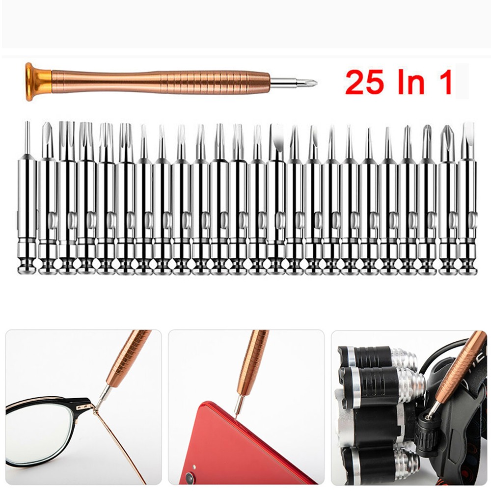 25in1 Precision Repair Tool Re - đánh giá và giá Screwdriver Set Precision