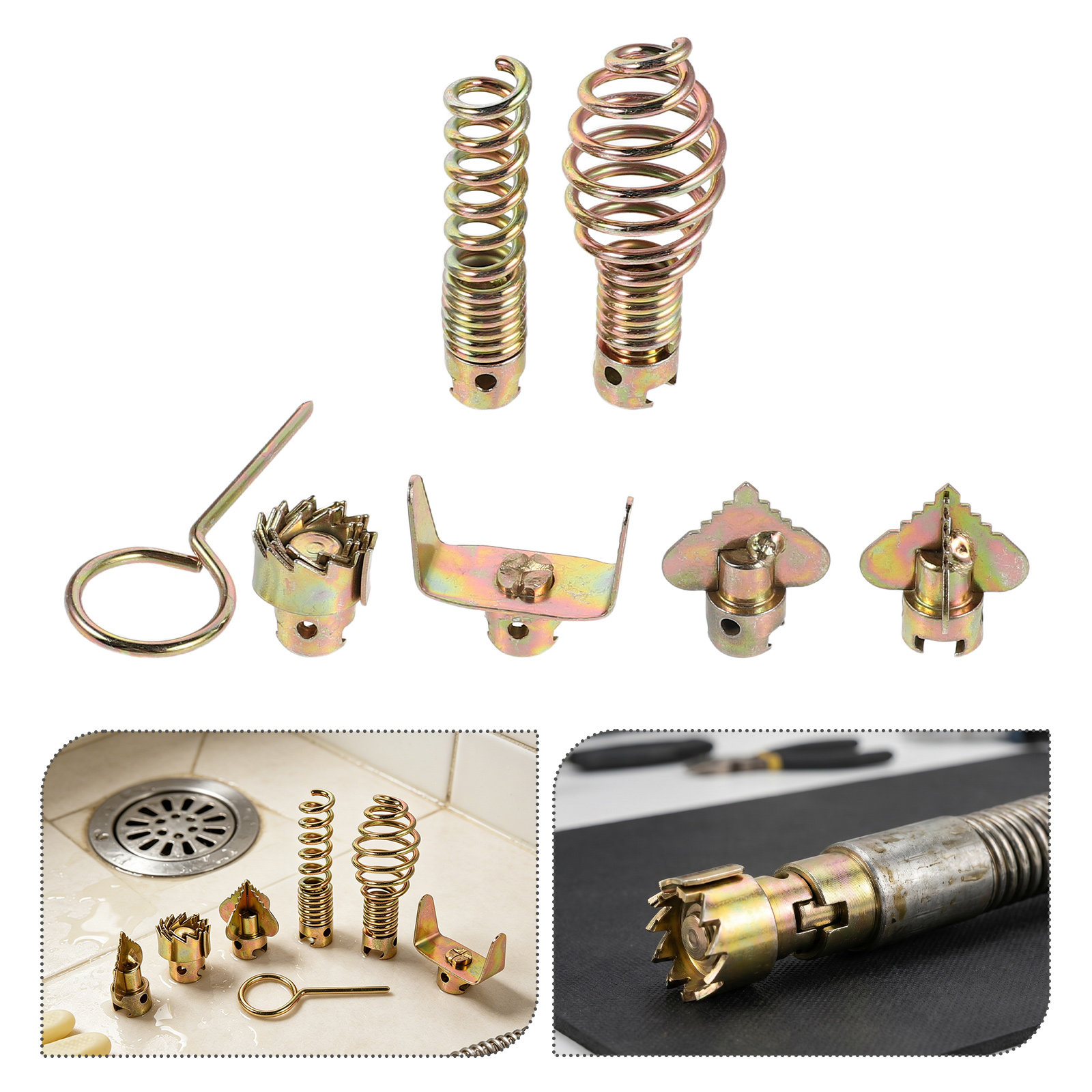 7Pcs Drain Snake Cutter Key Hi - đánh giá và giá Plumbing Snake Drain