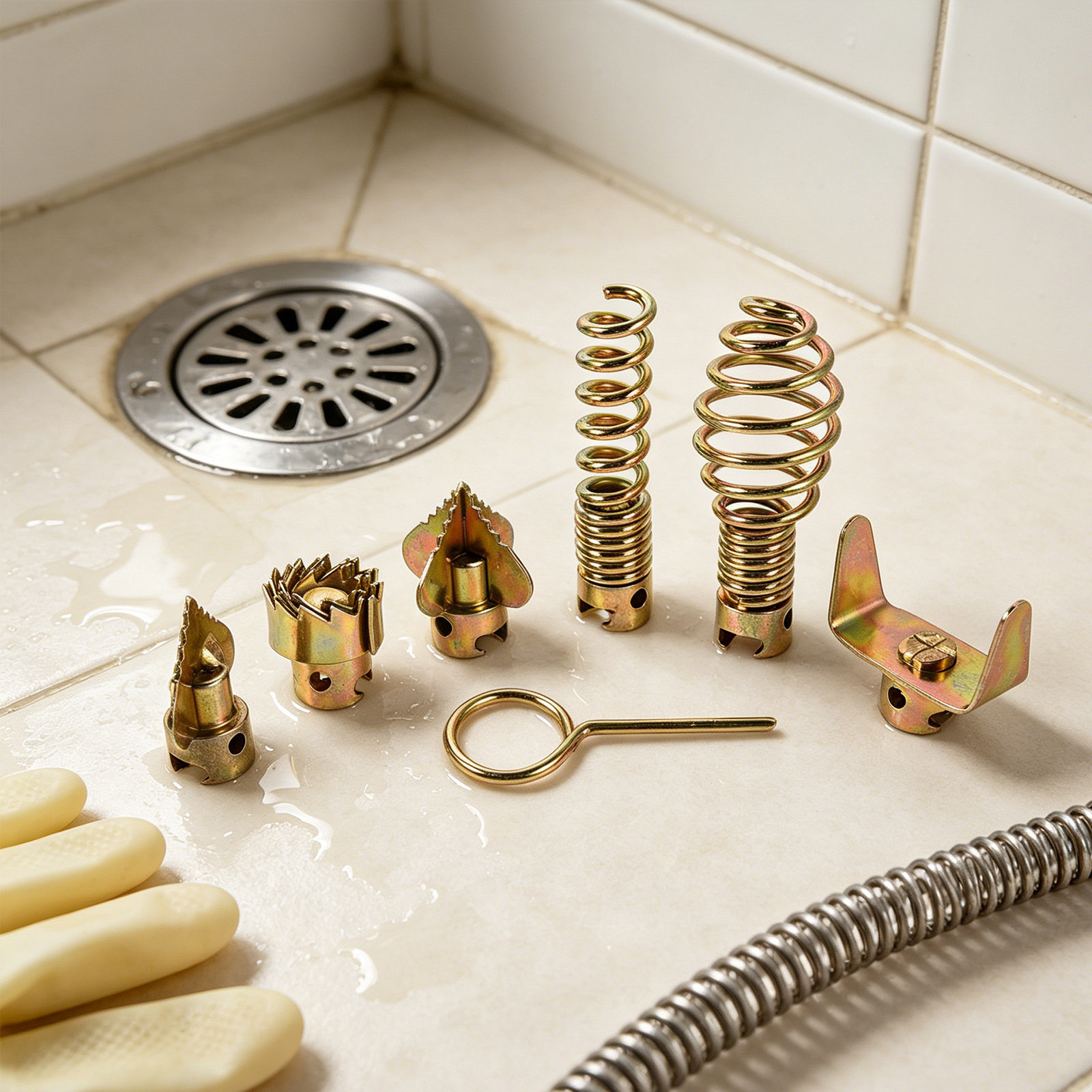 7Pcs Drain Snake Cutter Key Hi - đánh giá và giá Plumbing Snake Drain