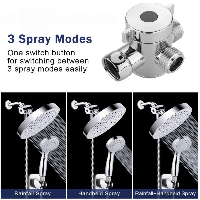 Diverter Valve G1/2 Splitter 2 - đánh giá và giá Toilet Flush Valve