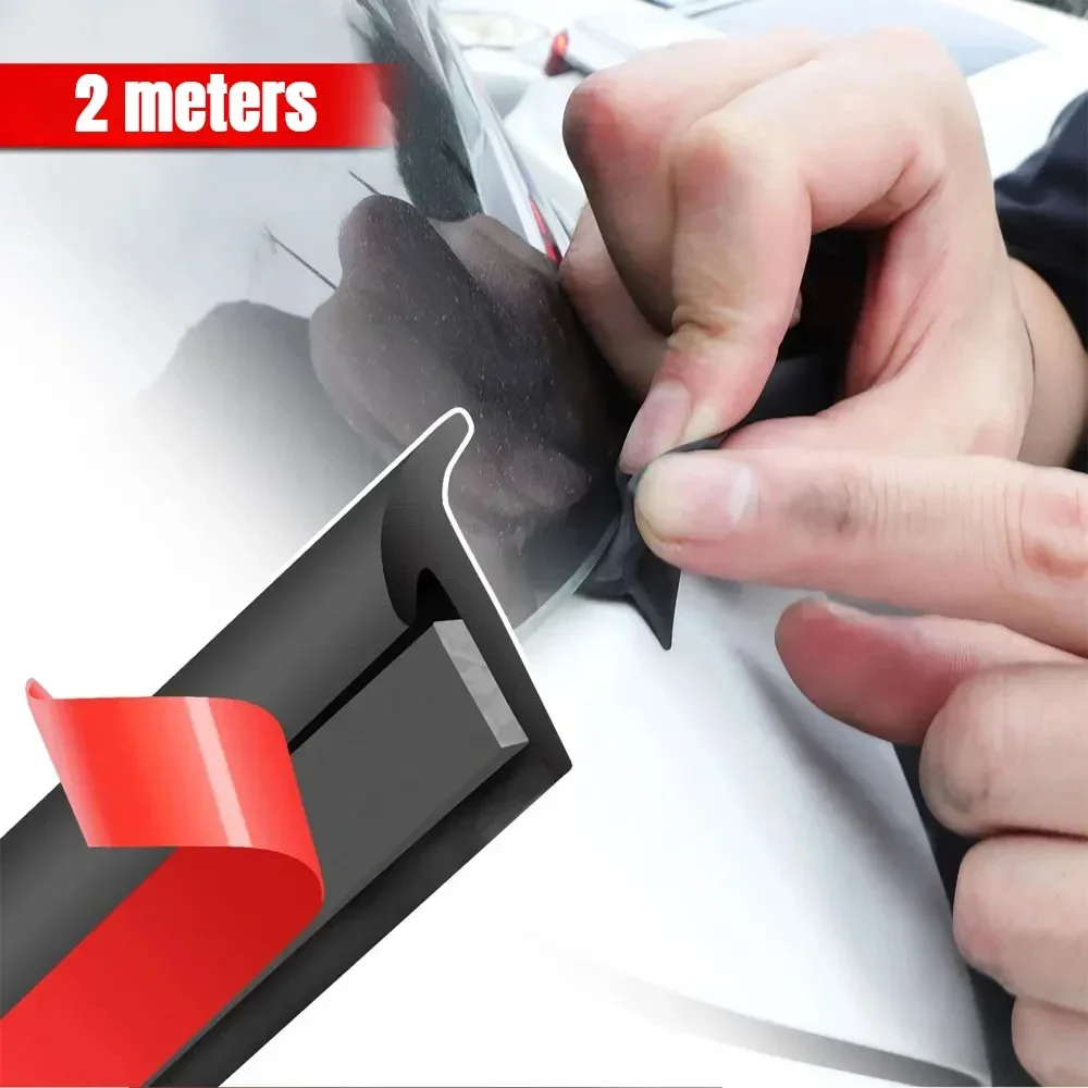 Car 2m Black Universal Slanted - đánh giá và giá Door Weather Strip