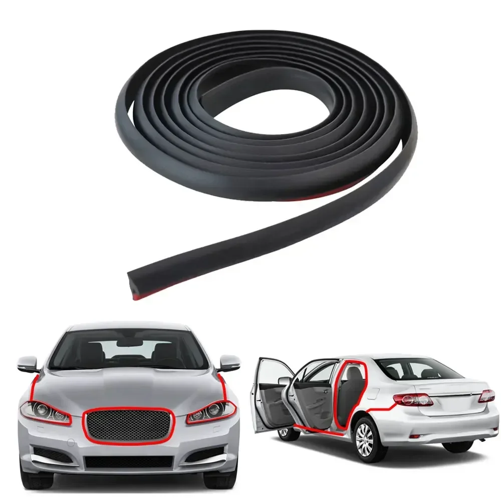 Car 2m Black Universal Slanted - đánh giá và giá Door Weather Strip